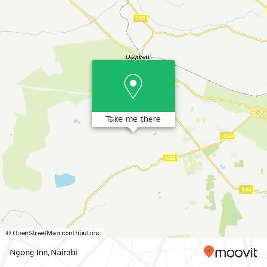 Ngong Inn map