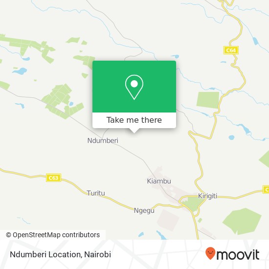 Ndumberi Location map