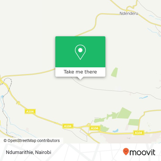 Ndumarithie map
