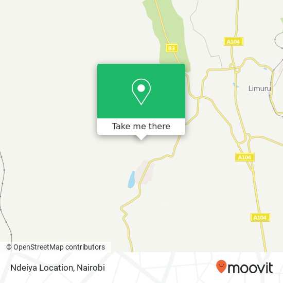 Ndeiya Location map