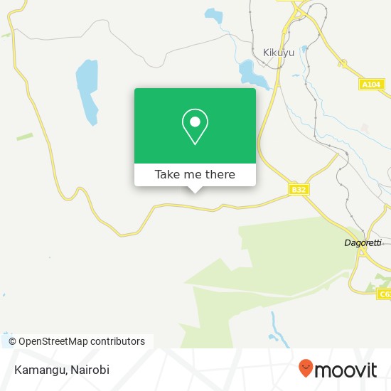 Kamangu map