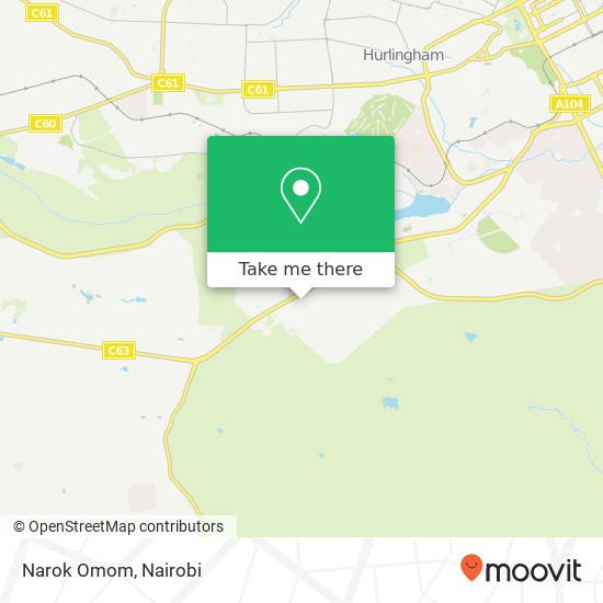 Narok Omom map