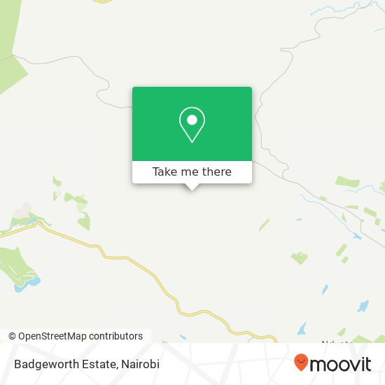 Badgeworth Estate map