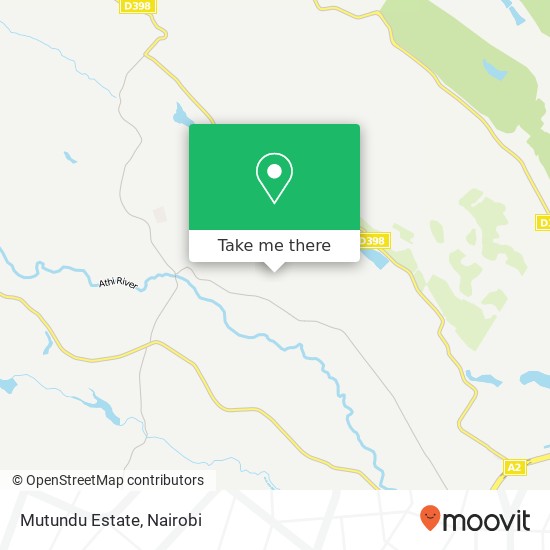 Mutundu Estate map
