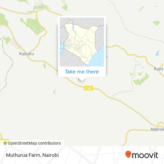 Muthurua Farm map