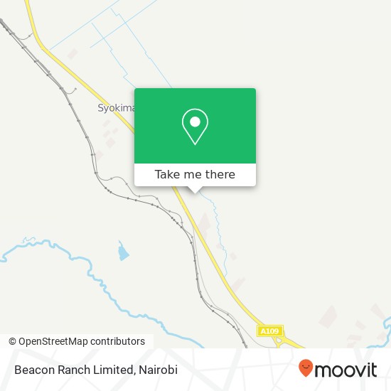 Beacon Ranch Limited map