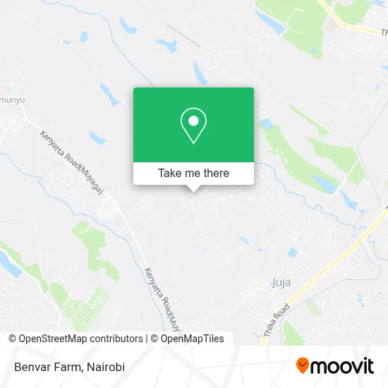 Benvar Farm map