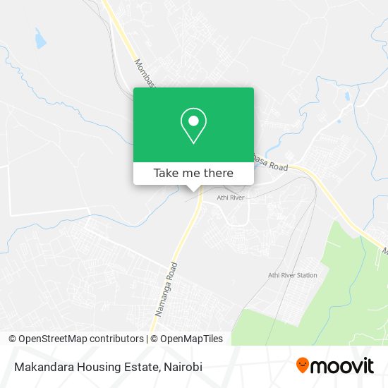 Makandara Housing Estate map