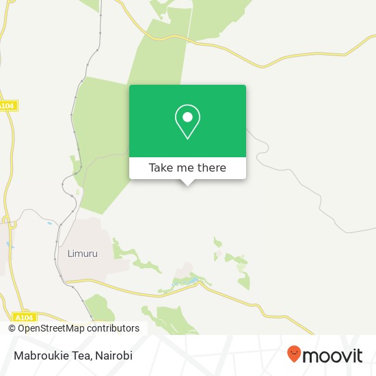 Mabroukie Tea map