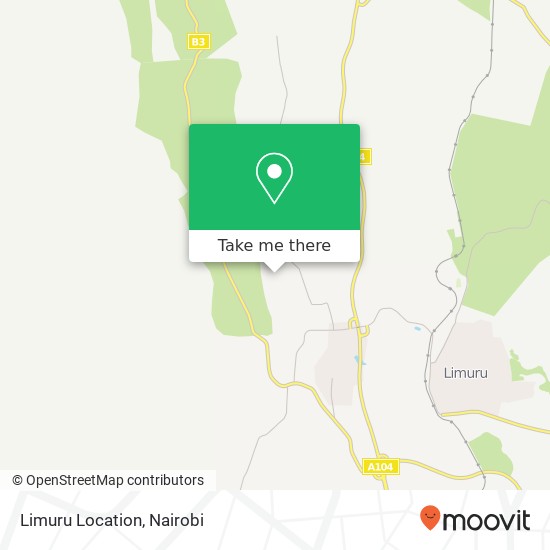 Limuru Location map