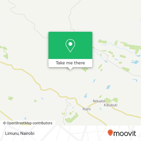 Limuru map