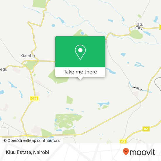 Kiuu Estate map