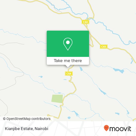 Kianjibe Estate map