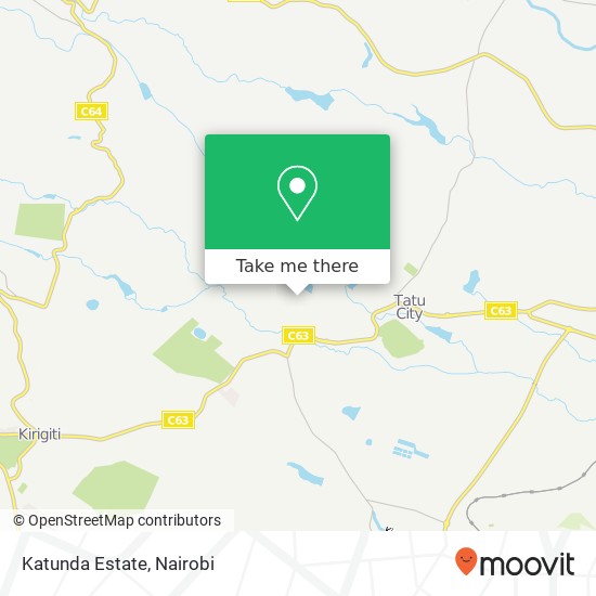 Katunda Estate map