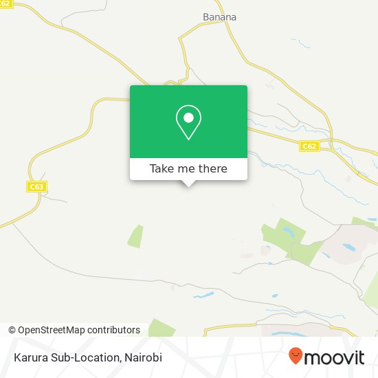 Karura Sub-Location map