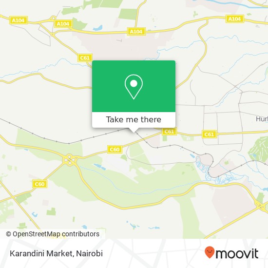 Karandini Market map