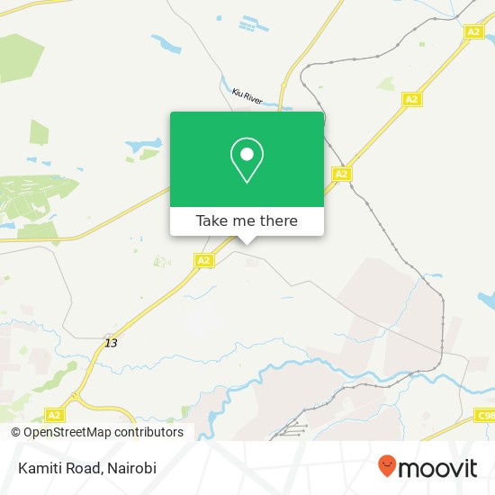 Kamiti Road map
