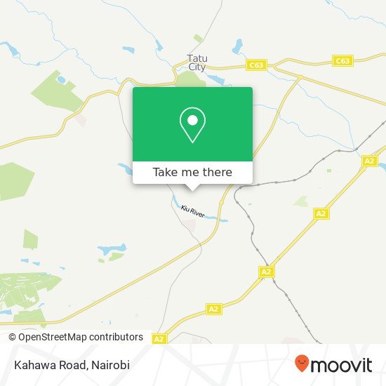 Kahawa Road map