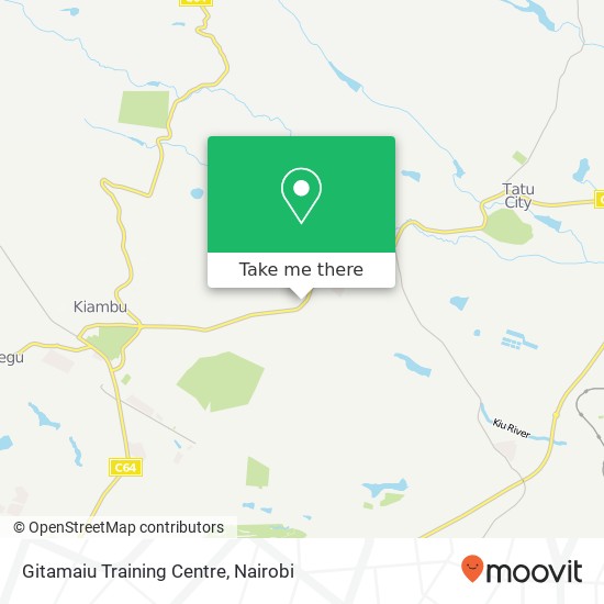 Gitamaiu Training Centre map