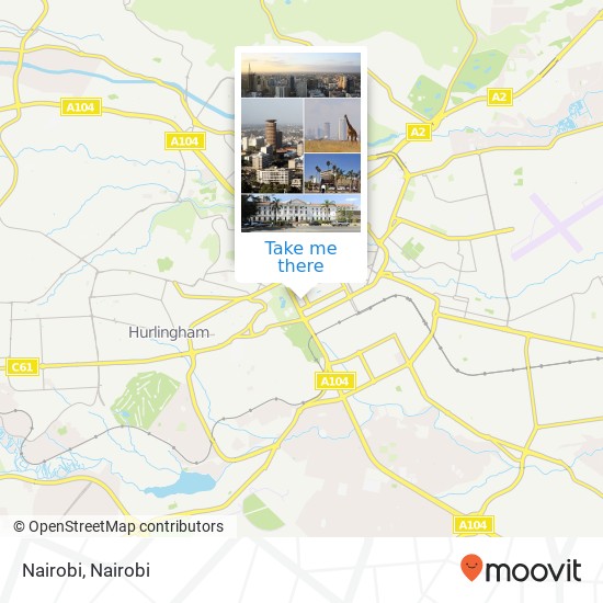 Nairobi map