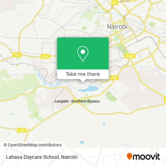 Lahasa Daycare School map