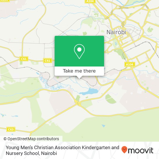 Young Men’s Christian Association Kindergarten and Nursery School map