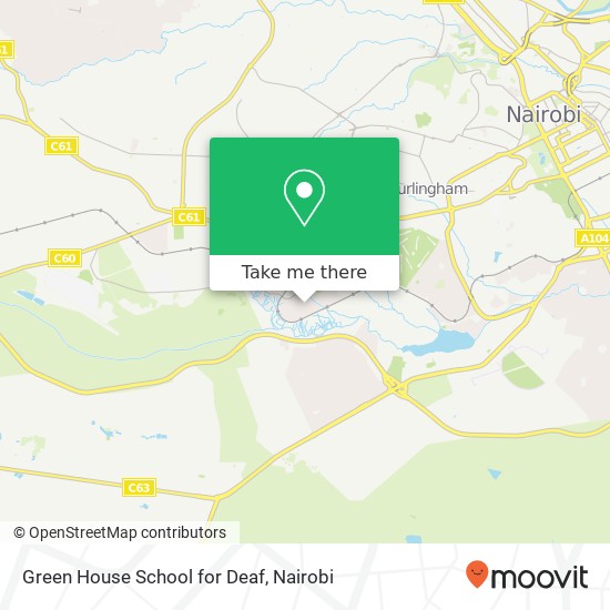 Green House School for Deaf map