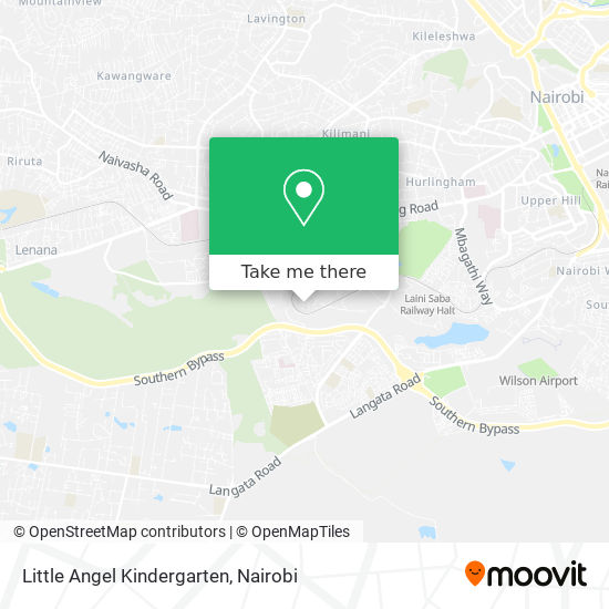 Little Angel Kindergarten map