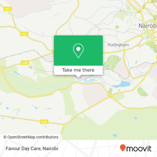 Favour Day Care map