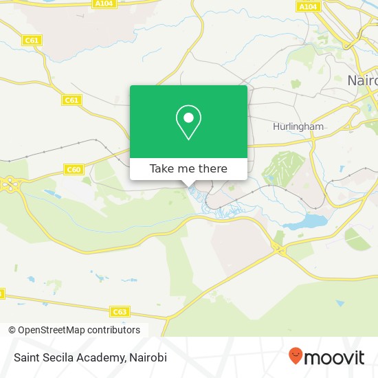 Saint Secila Academy map