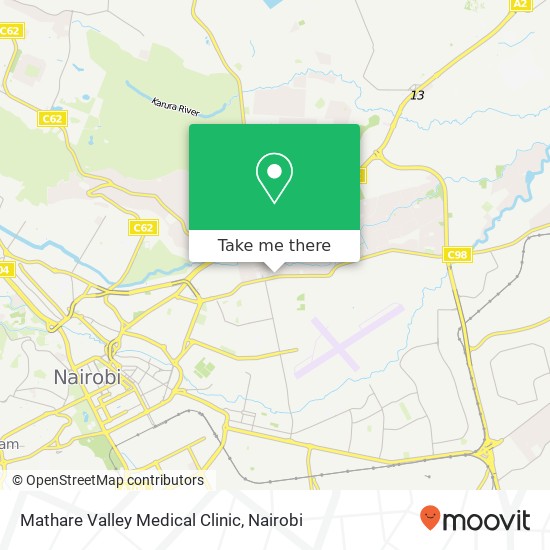 Mathare Valley Medical Clinic map