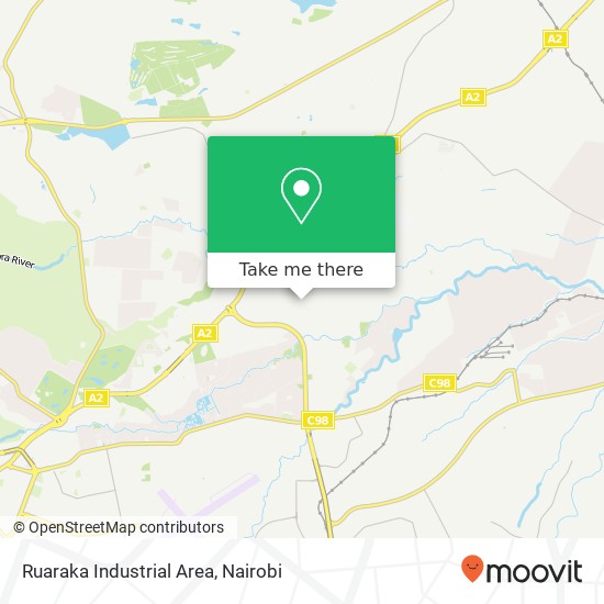 Ruaraka Industrial Area map