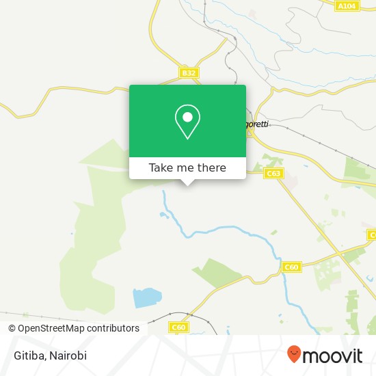Gitiba map