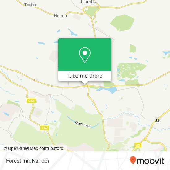 Forest Inn map