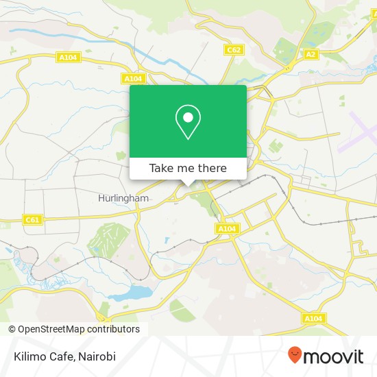 Kilimo Cafe map