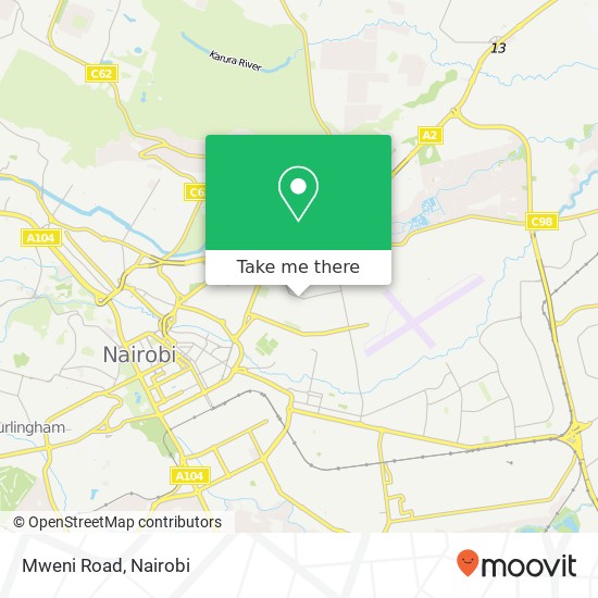 Mweni Road map