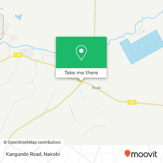 Kangundo Road map