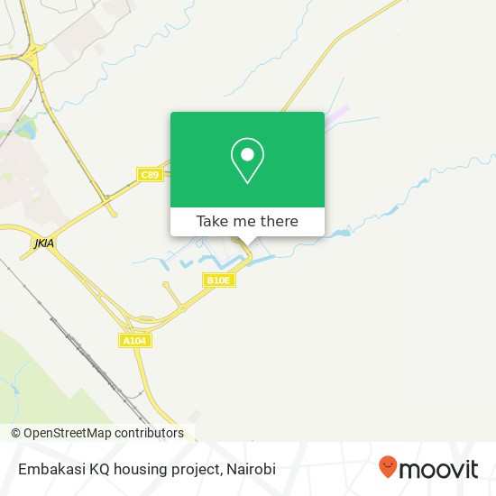 Embakasi KQ housing project map
