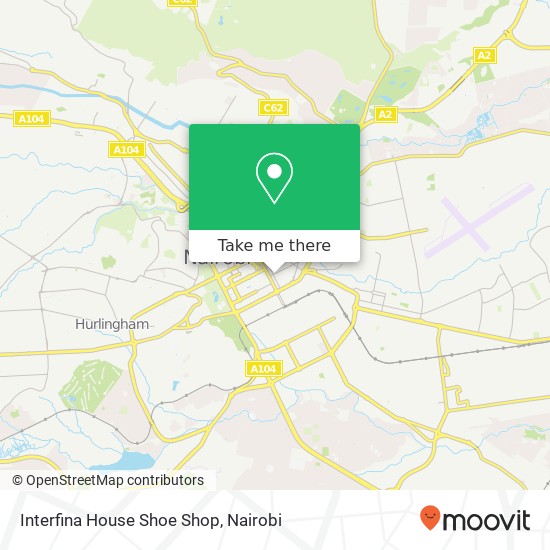 Interfina House Shoe Shop map