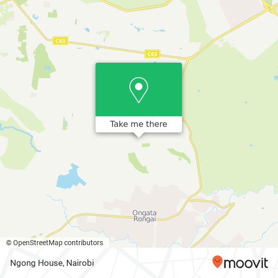 Ngong House map