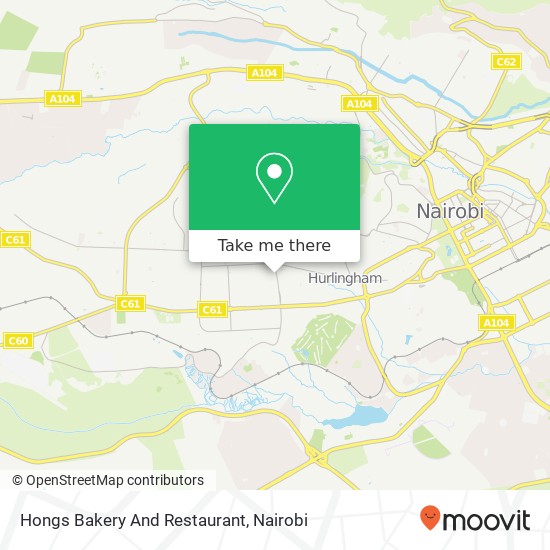 Hongs Bakery And Restaurant map