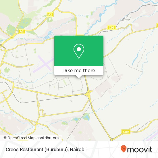 Creos Restaurant (Buruburu) map