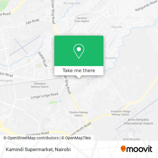Kamindi Supermarket map