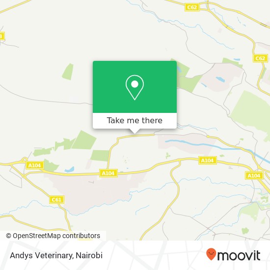 Andys Veterinary map