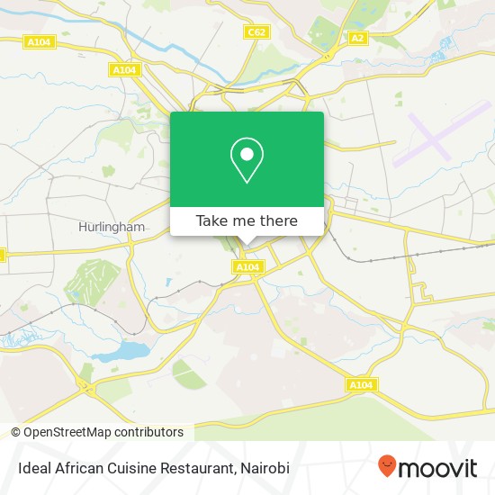 Ideal African Cuisine Restaurant map