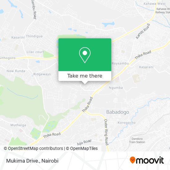 Mukima Drive. map