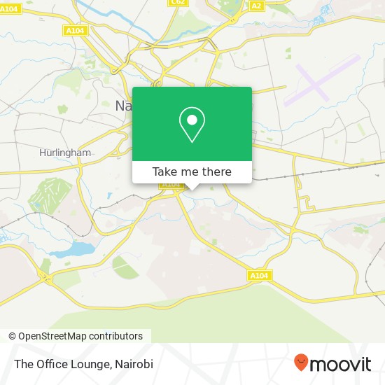 The Office Lounge map