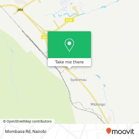 Mombasa Rd map