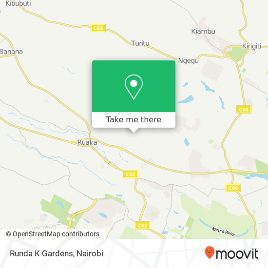Runda K Gardens map