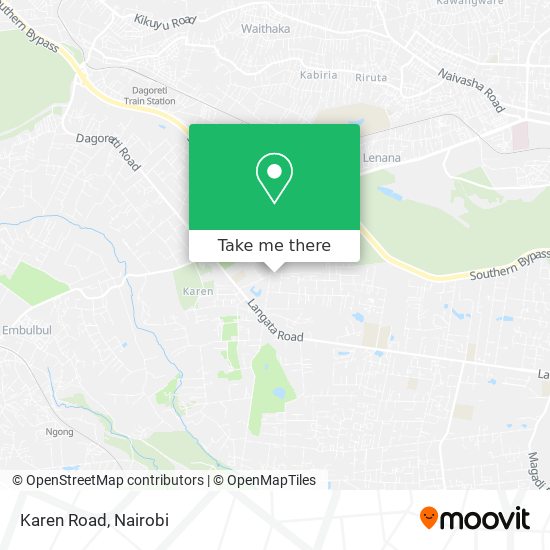 Karen Road map